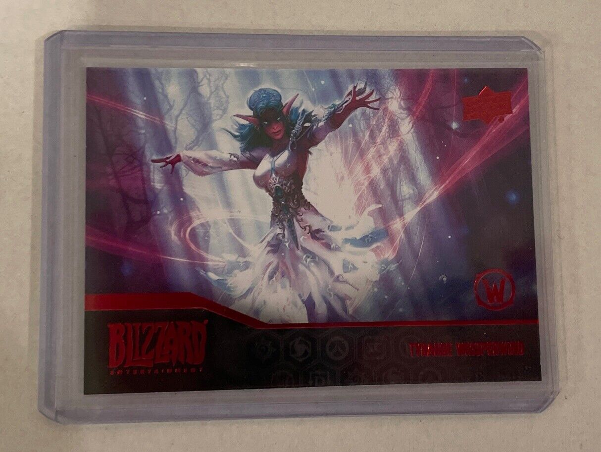 Tyrande Whisperwind Horde Upper Deck Horde Card Blizzard Legacy Collection