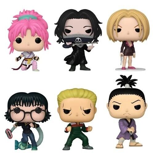 Funko POP Hunter x Hunter Wave 4 - Complete Set of 6 - **In Stock SHIPS FAST**