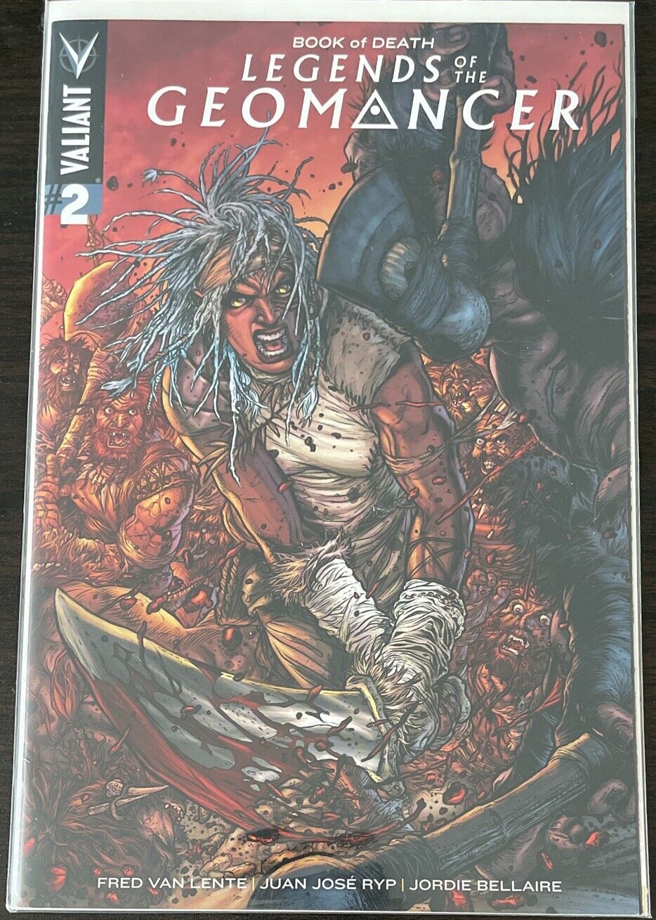 Book of Death Legends Of The Geomancer (2015) 1:10 Incentive Variant Valiant