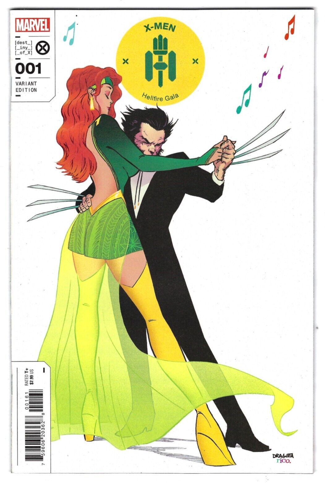Marvel Comics X-MEN HELLFIRE GALA #1 first printing Dragotta variant cover