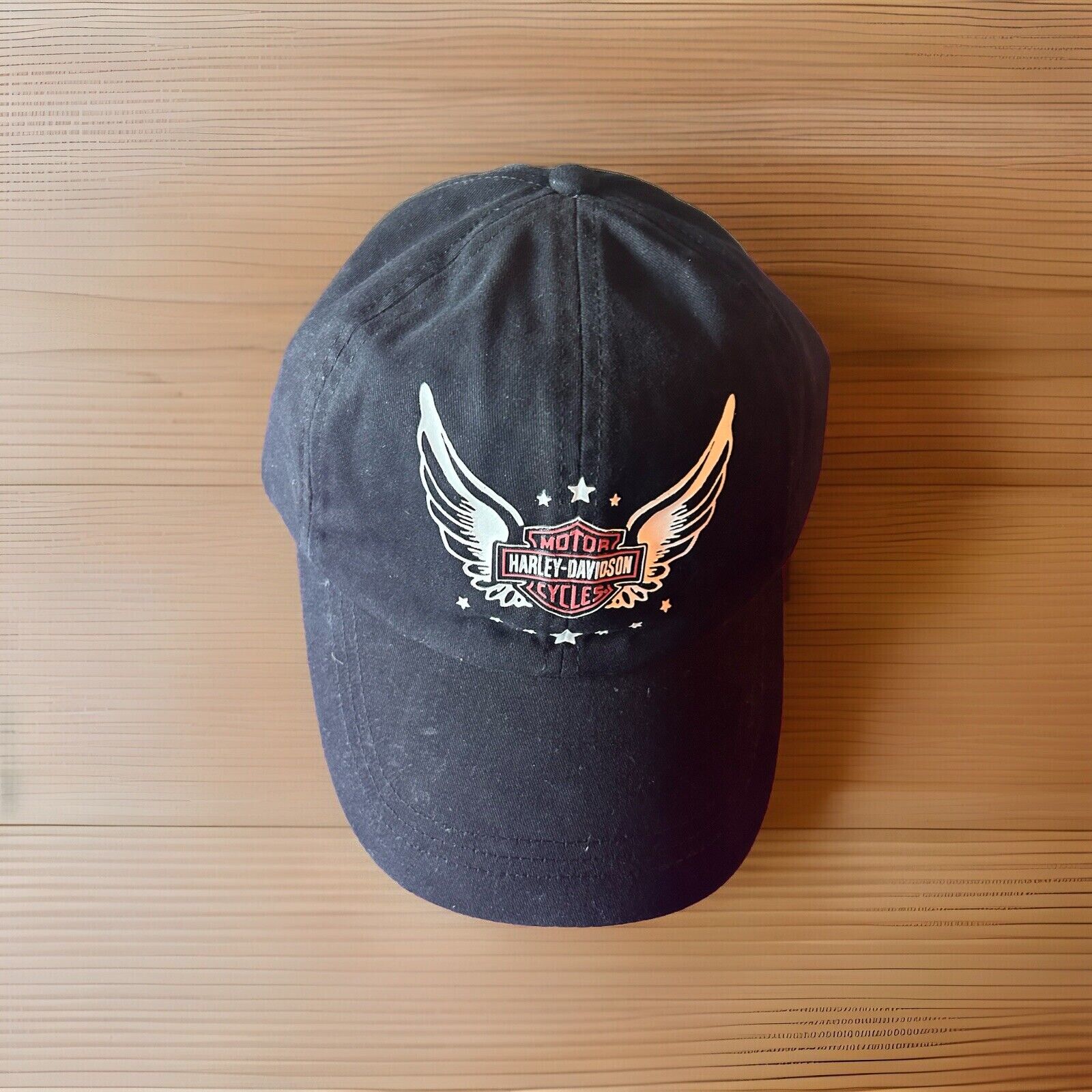 Harley Davidson Wounded Warrior Project Hat Baseball Cap Black One Size.